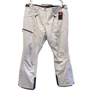 Outdoor Gear 6820R Mens 3XL Snow Pants Grey Waterproof Insulated Ski Snowboard